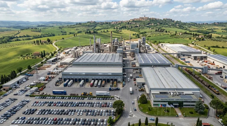 Riprese Aeree Stabilimento Industriale